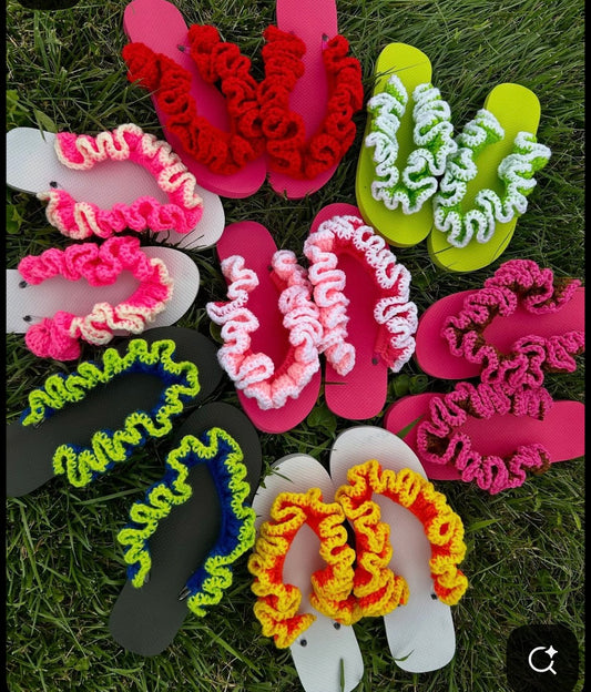 Sandales froufrou