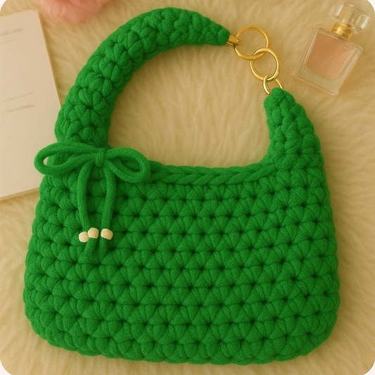 Sac à Main – Élégance Artisanale – 100% Coton – Fait Main –